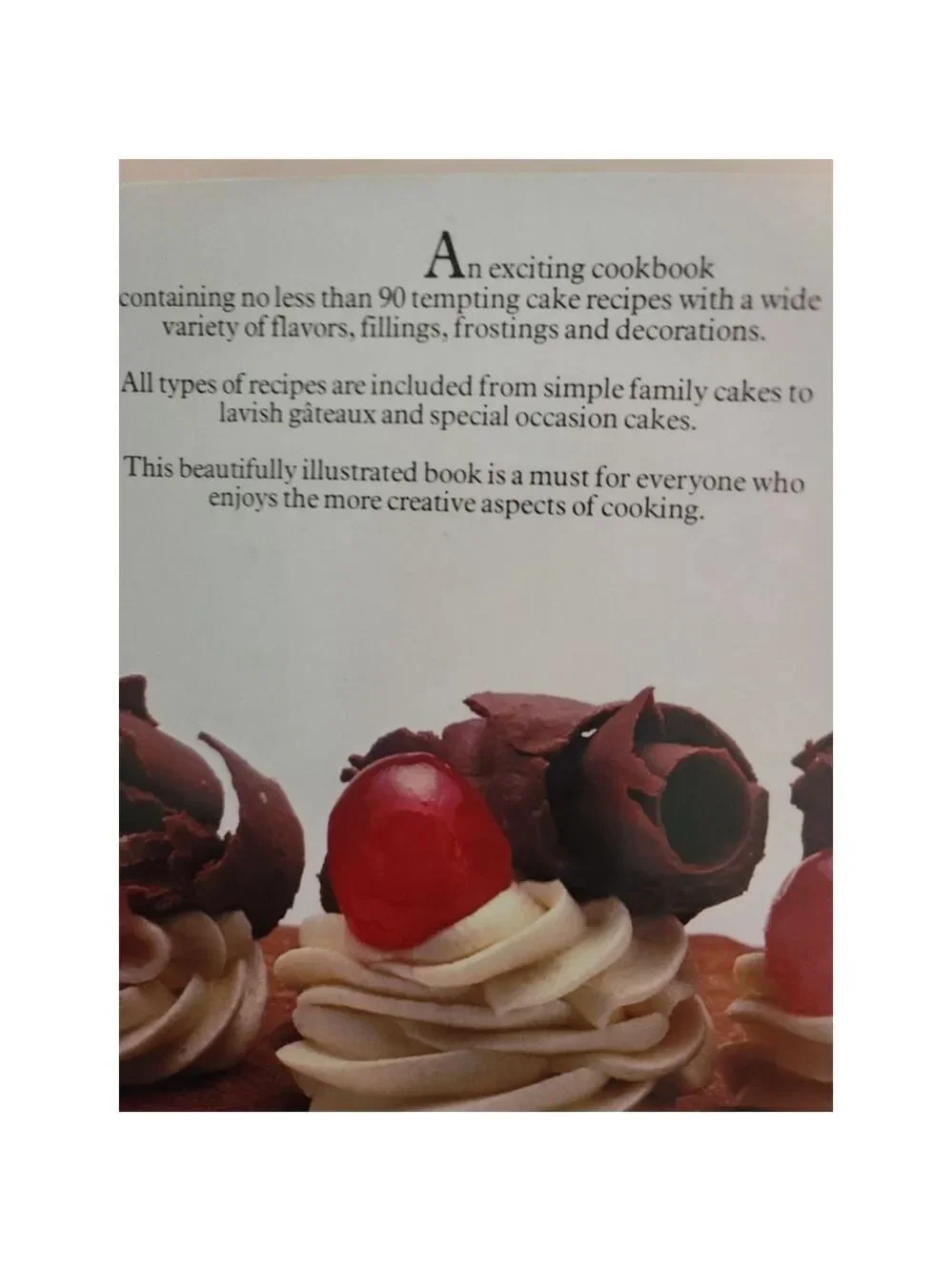 The Color Book of Cakes & Frostings Octopus 1978